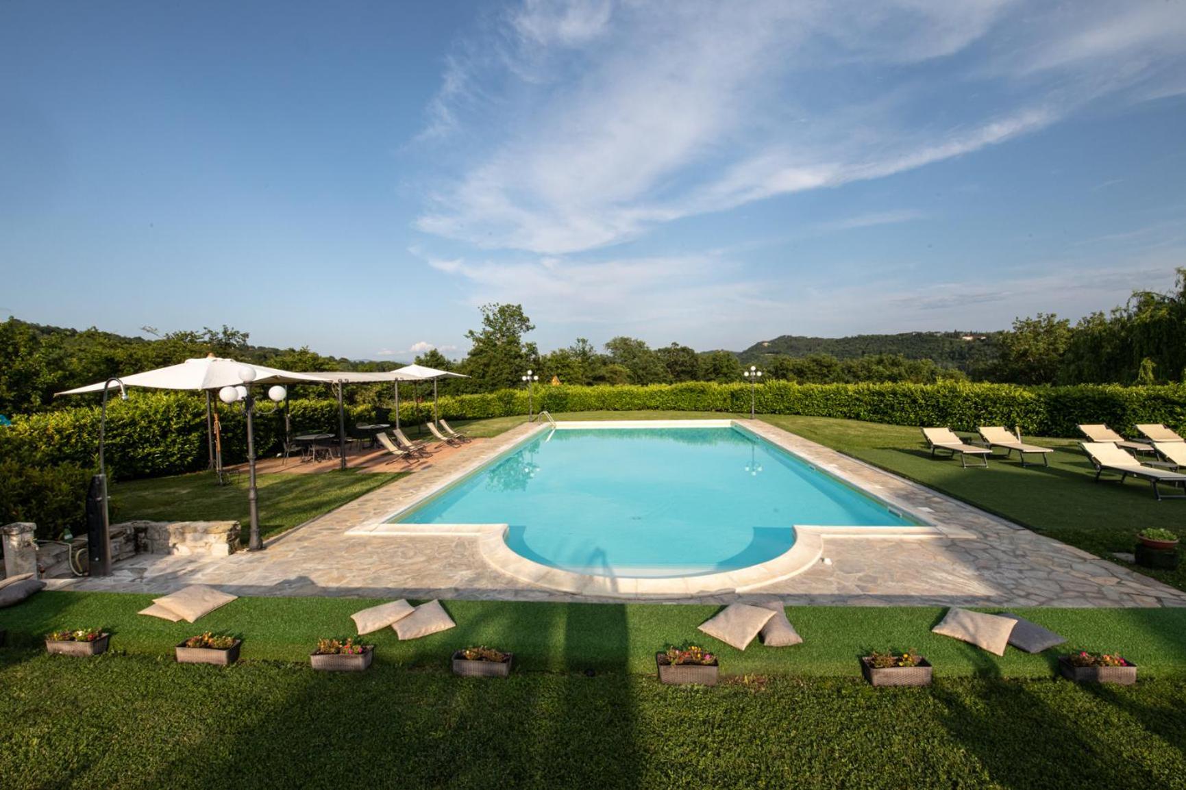 Agriturismo Il Sasso Anghiari Luaran gambar